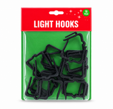 Balcony and Fence Light Hooks – 16 Pack