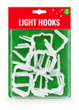 Balcony and Fence Light Hooks – 16 Pack