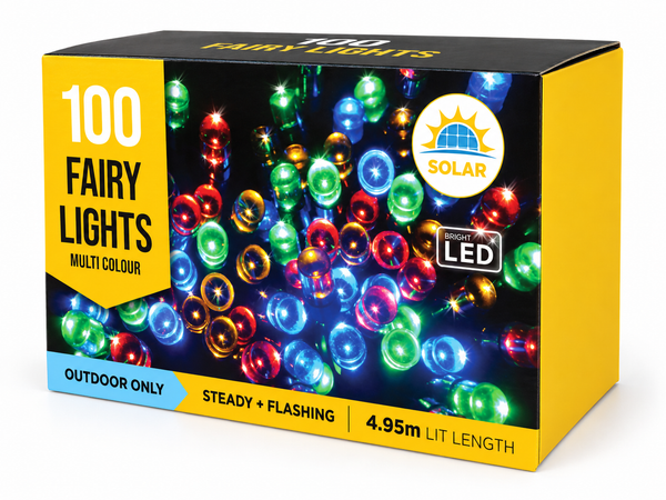 Solar LED Fairy Lights – 100 Lights