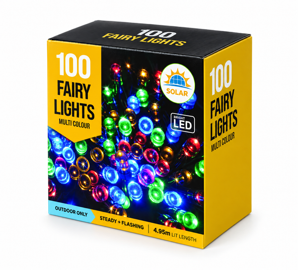Solar LED Fairy Lights 100 – Multicolour