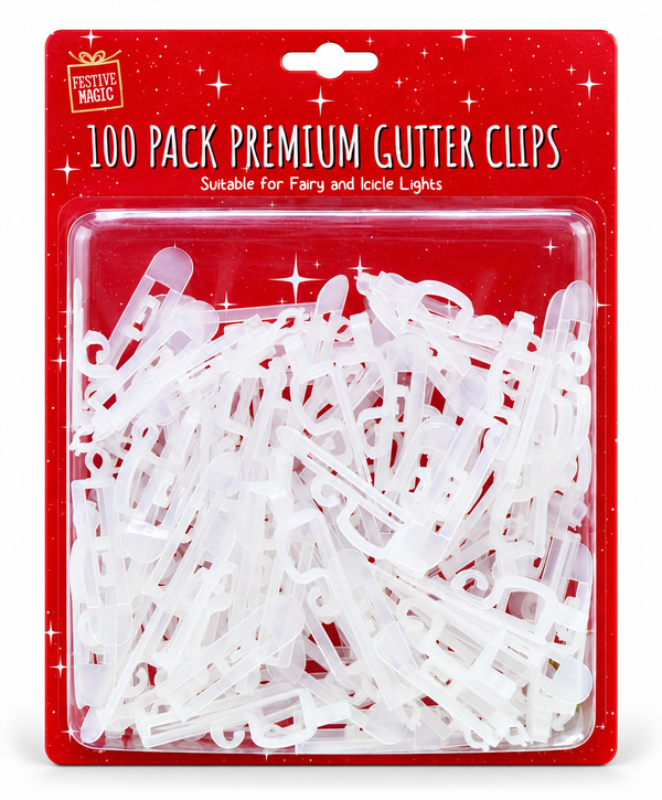 Premium Gutter Clips – 100 Pack