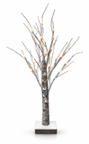 LED Natural Winter Tabletop Tree 60 cm