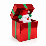 LED Metallic Pop-Up Christmas Present