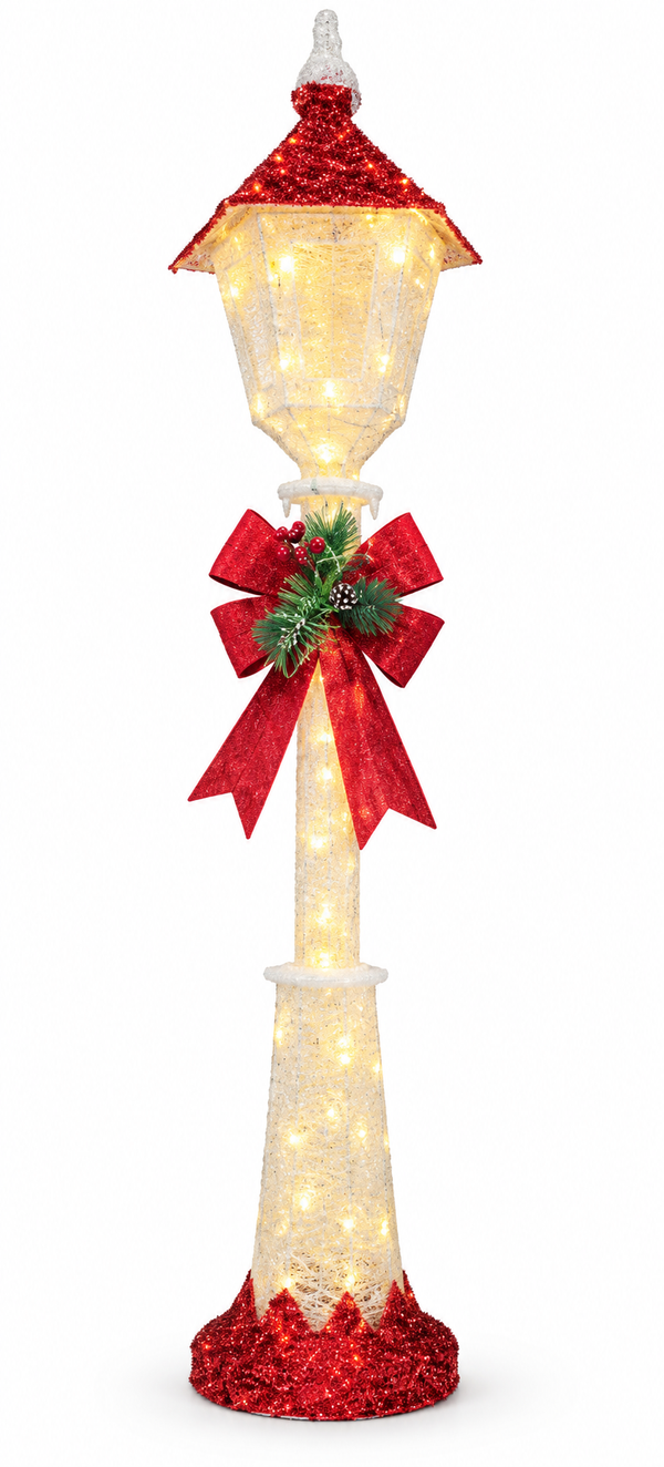 LED Glitter-Thread Christmas Street Lamp 150 cm