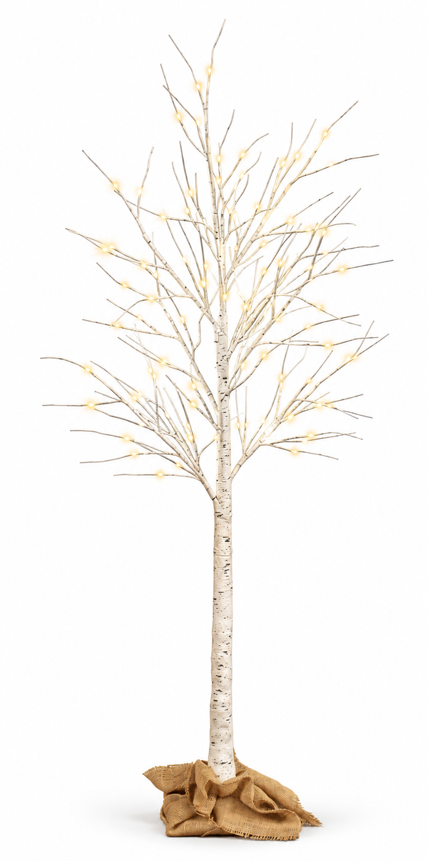 Twinkling LED Birch Tree 180 cm