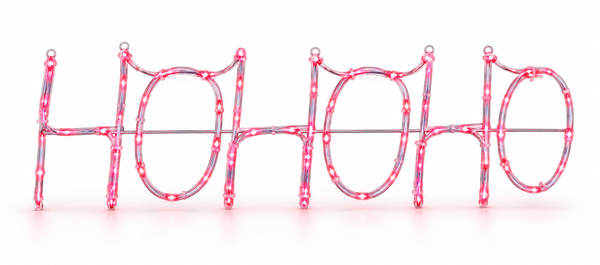 Solar LED Ho Ho Ho Sign