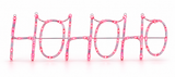 Solar LED Ho Ho Ho Sign