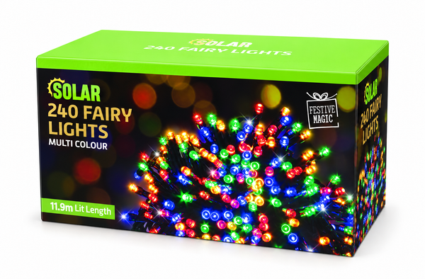 Solar LED Fairy Lights 240 – Multicolour