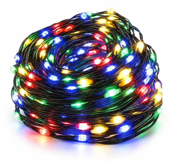 Solar Easy-Wrap Flexi Fairy Lights – 200 Lights