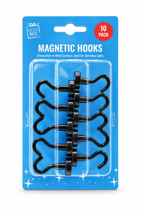 Small Magnetic Gutter Hooks – 10 Pack