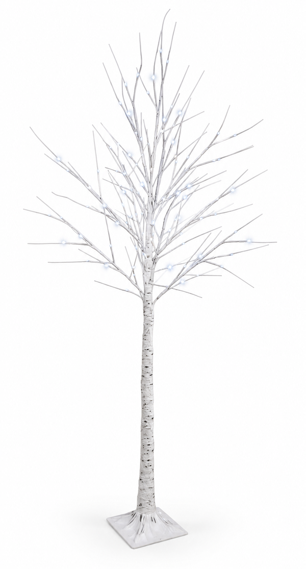 Dual Colour LED Birch Tree 180 cm