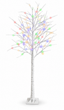 Dual Colour LED Birch Tree 180 cm
