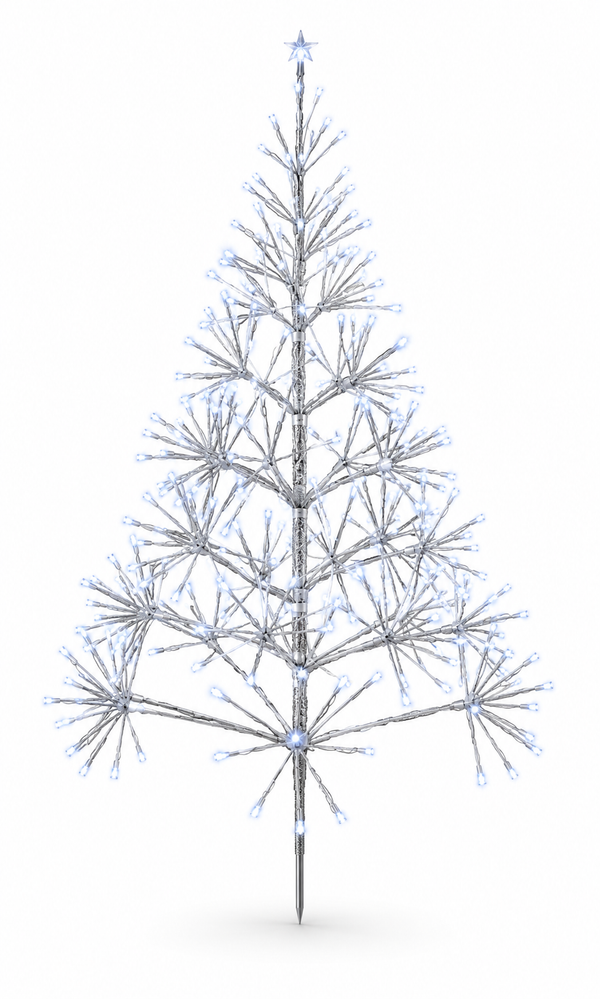 Twinkling LED Sparkle Christmas Tree 135 cm