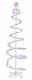 LED Cluster Spiral Christmas Tree 180 cm