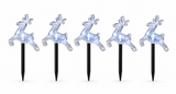 Solar LED Reindeer Path Lights – 5 Pack