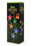 Solar LED Star Path Lights – 5 Pack