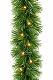 Pre-Lit Christmas Garland – 10m