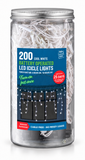 Battery Operated LED Icicle Lights with Timer – 200 Lights