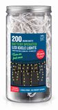 Battery Operated LED Icicle Lights with Timer – 200 Lights