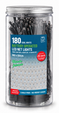 Battery Operated LED Net Lights with Timer – 180 Lights