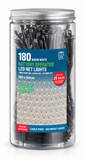 Battery Operated LED Net Lights with Timer – 180 Lights
