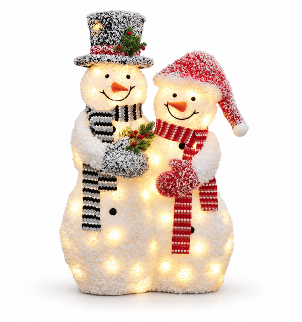 LED Frosty Snow Couple 100 cm
