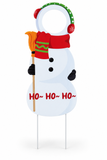 Christmas Character Photo Booth Garden Stake