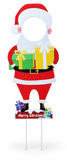 Christmas Character Photo Booth Garden Stake