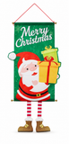Christmas Character Banner with Legs – 110 cm