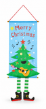Christmas Character Banner with Legs – 110 cm