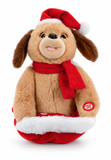 Hide and Seek Christmas Character in Santa Sack