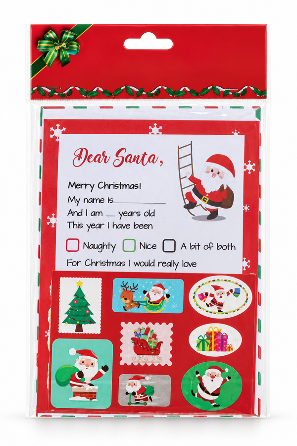 Letter to Santa Pack – 3 Piece Set