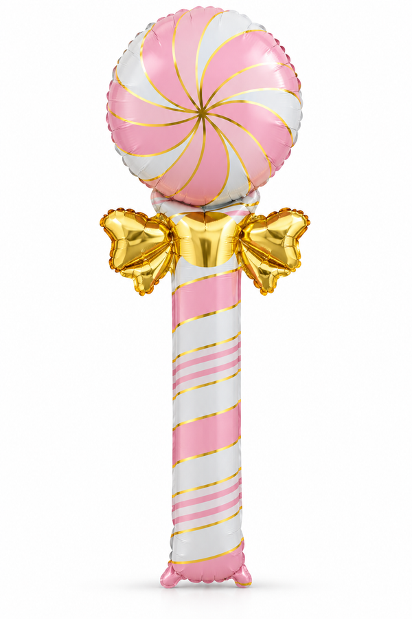 Christmas Lollipop & Candy Cane Foil Balloon