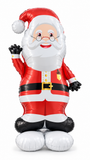 Standing Santa & Snowman Foil Balloon