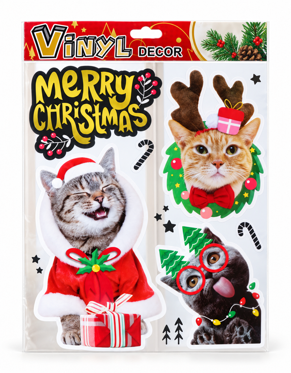 Funky Christmas Pet Stickers