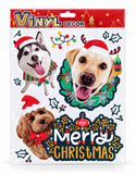 Funky Christmas Pet Stickers