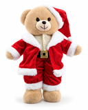 Dressed Christmas Plush Bear