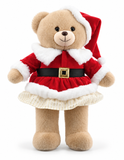 Dressed Christmas Plush Bear