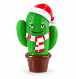 Christmas Vinyl Squeaky Dog Toy