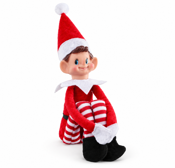 Shelf Sitting Christmas Elf – 35 cm
