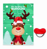 Christmas Pin the Hat or Nose Party Game