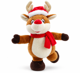 Musical Skating Christmas Plush