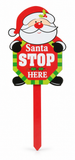 Santa Stop Here Stake – 48 cm
