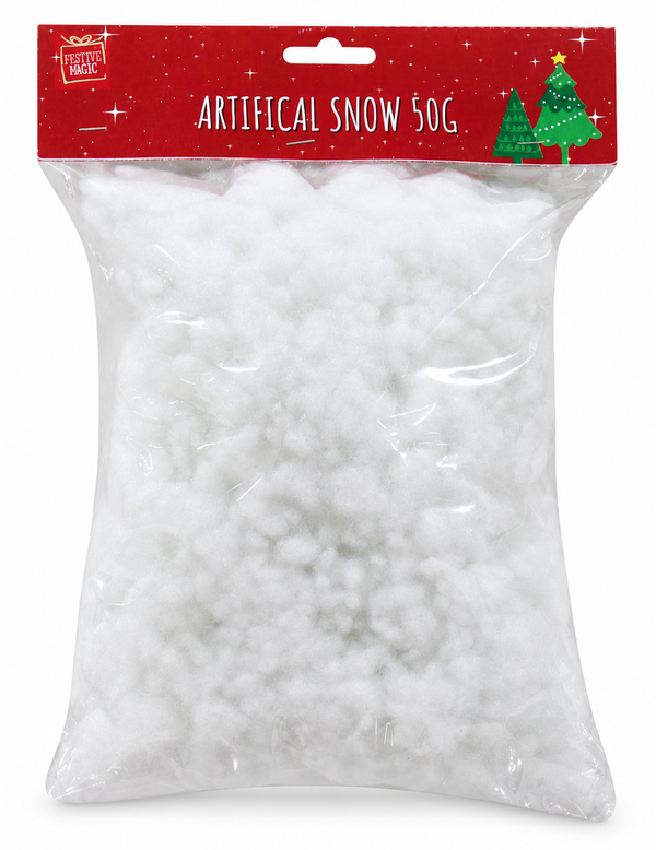 Fluffy Artificial Snow – 50g