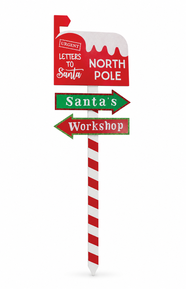 Letters to Santa Mailbox Stake – 90 cm