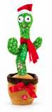 Singing and Twirling Christmas Cactus – 34cm