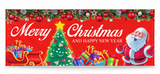 Christmas Garage Door Banner – 4 × 1.85 m