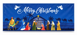 Christmas Garage Door Banner – 4 × 1.85 m