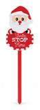 Santa Stop Here Character Garden Stake 61cm