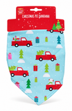 Christmas Pet Bandana – Festive Patterns